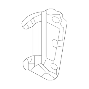 Driver Side Radiator Support image