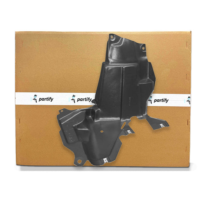 Honda Fit DX/LX/SE CAPA Certified Passenger Side Lower Undercar Shield For Japan Manufactured Models Mat: Pe/Vacuum Form - HO1228167C