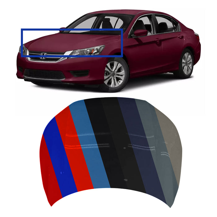 Honda Accord 4-Cylinder Sedan CAPA Certified Hood - HO1230169C