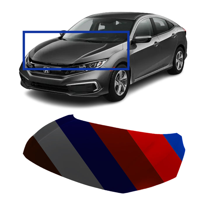 Honda Civic Non Type-R/Touring Sedan CAPA Certified Hood - HO1230194C