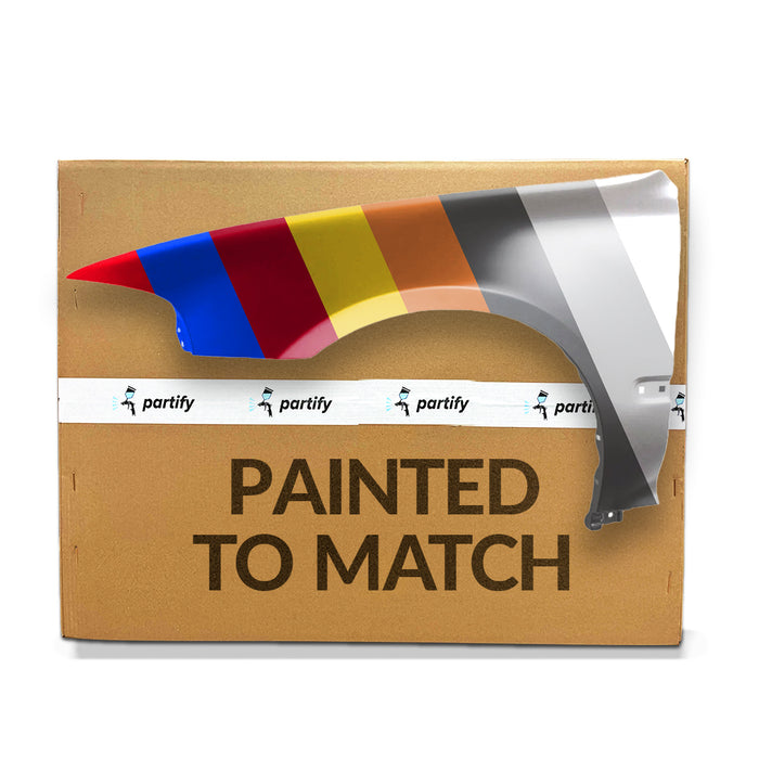 Honda Civic DX/Si Front Driver Side Fender W/Molding Holes 2 Door Coupe/Hatchback - HO1240123