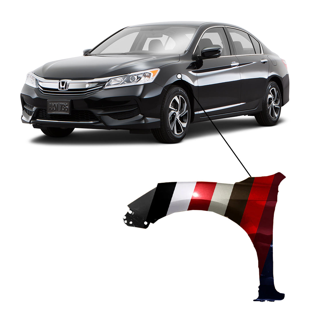 2013-2017 Honda Accord Sedan Driver Side Fender - HO1240185 — Partify 2013-2017 Honda Accord Sedan Driver Side Fender - HO1240185 — Partify