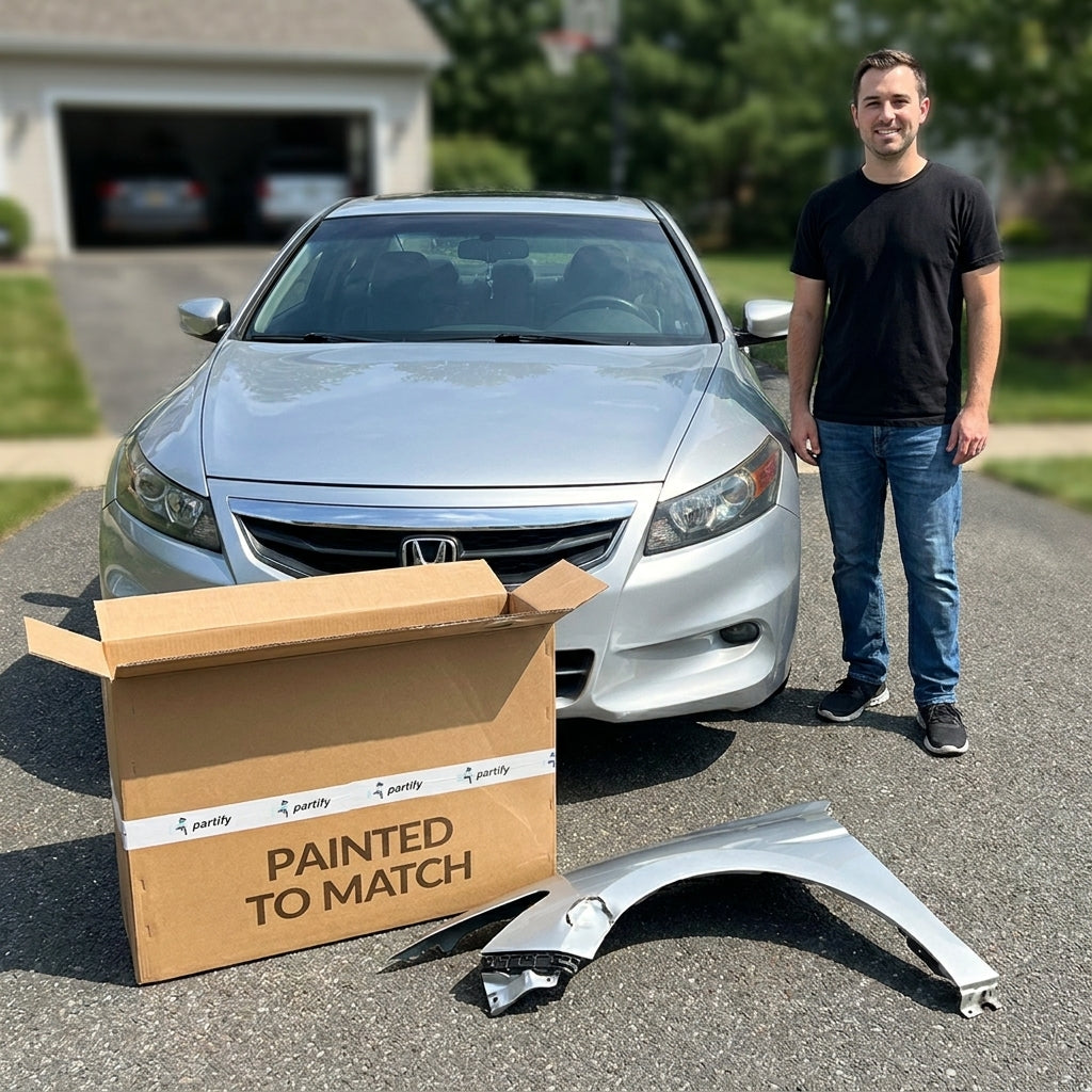 2008-2012 Honda Accord Coupe Front Passenger Side Fender