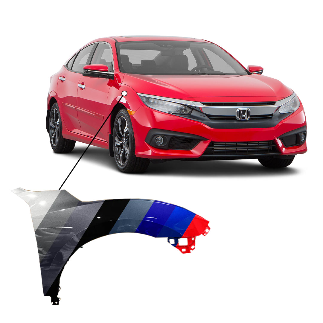 2016-2018 Honda Civic Sedan/Coupe Passenger Side Fender