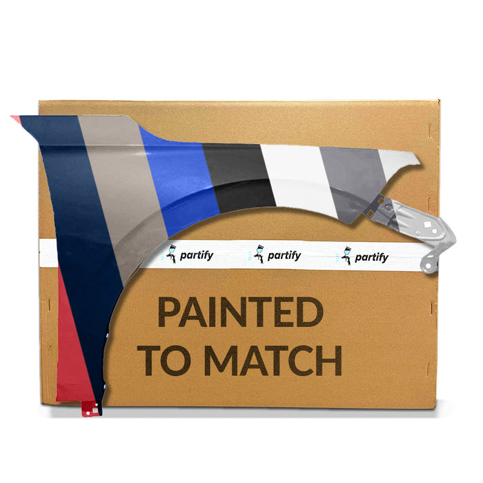 Guardabarros lateral del pasajero del Honda Civic Sedán sin orificio para lámpara - HO1241201