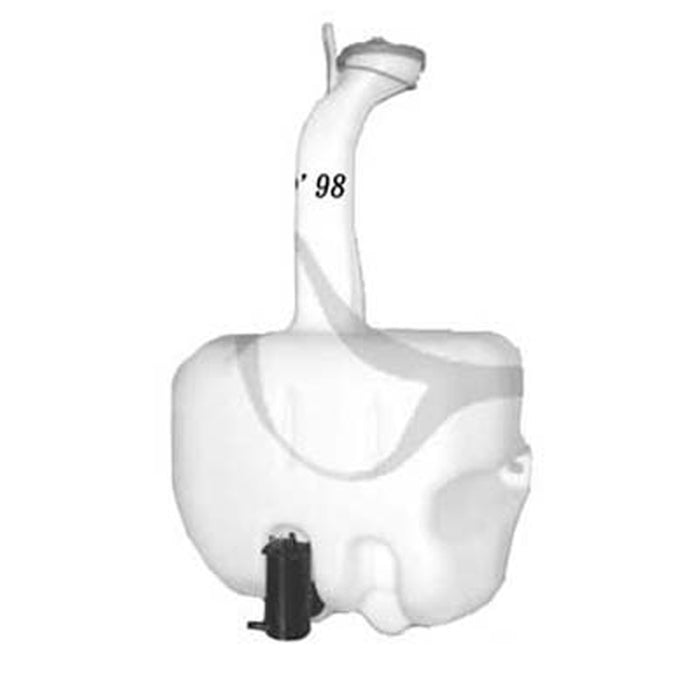 Honda Accord Washer Fluid Reservoir Reservoir/Cap/Pump Assembly 2.3L L4 - HO1288107