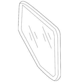 Driver Side Door Mirror Glass image