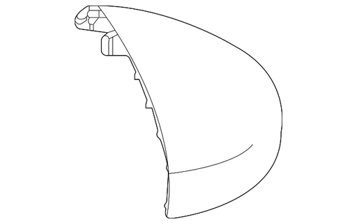 Honda HR-V Door Mirror Cover LX - HO1326113