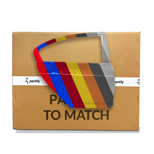 Carcasa de la puerta del lado del pasajero trasero image