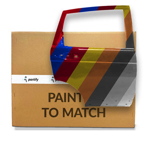 Carcasa de la puerta del lado del pasajero trasero image