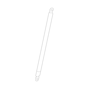 Passenger Side Tailgate Lift Support image