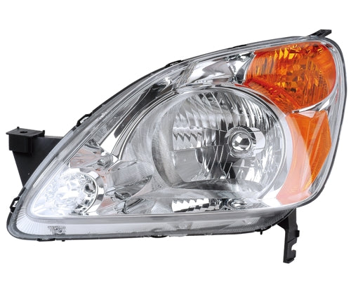 Honda CR-V Driver Side Headlight Assembly Combination Lamp Includes Bulbs & Sockets Composite - HO2502123