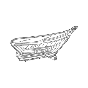 Driver Side Headlight Assembly image
