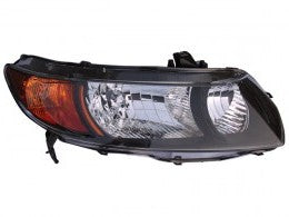 Honda Civic Passenger Side Headlight Lens Housing W/Amber Signal Lens Coupe - HO2519118