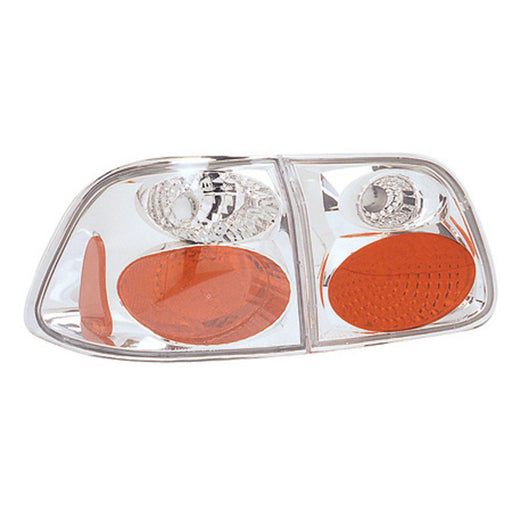 Honda Civic Tail Light Set Includes Inner & Outer Lamps Performance Style 4 Door Sedan - HO2811105