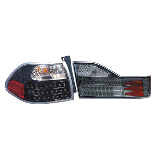 Honda Accord Tail Light Set 4 Lamp Set Led Design W/Clear Lens W/ Housing 4 Door Sedan - HO2811231