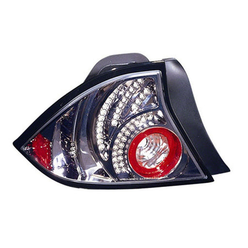 Honda Civic Tail Light Set Led Design W/Gunmetal Painted Housing 2 Door Coupe - HO2811241