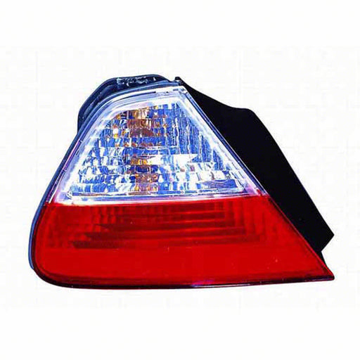 Honda Accord Tail Light Set Diamond Clear/Red Lens Coupe - HO2811268