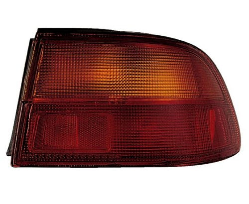 Honda Civic Passenger Side Tail Light Housing Body Mounted Includes Lens Coupe/Sedan - HO2819107