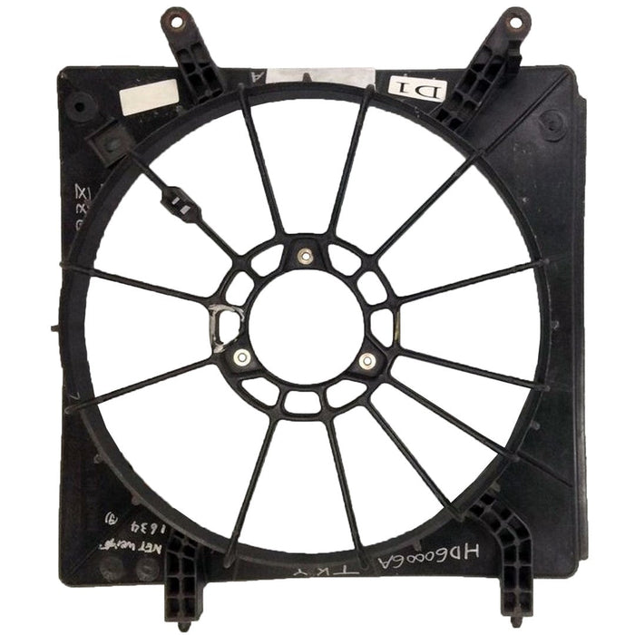 Honda Accord CAPA Certified Engine Cooling Fan Shroud Nippondenso Design 2.3L L4 - HO3110105C