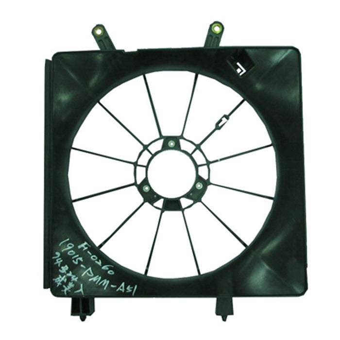 Honda Civic Engine Cooling Fan Shroud Denso Design 2 Door/4 Door Coupe/Sedan - HO3110108
