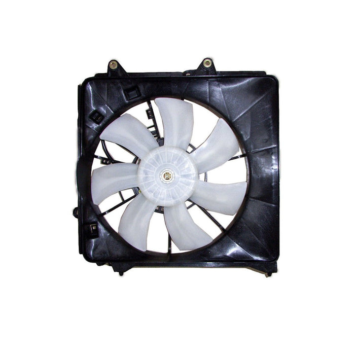 Honda Fit A/C CAPA Certified Condenser Fan Assembly Motor/Blade/Shroud Assy - HO3113129C