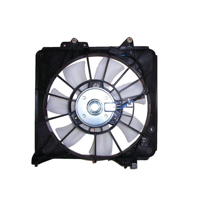 Honda Fit A/C CAPA Certified Condenser Fan Assembly Motor/Blade/Shroud Assy - HO3113130C