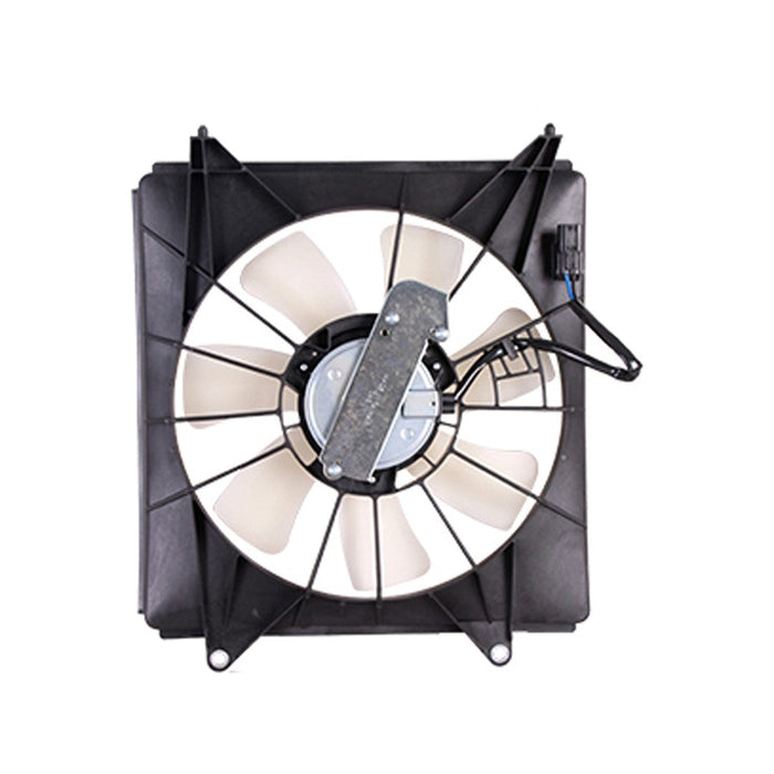 Honda Accord EX/EX-L A/C CAPA Certified Condenser Fan Assembly Denso Brand Motor/Blade/Shroud Assy 2.4L L4/2L L4 Coupe/Sedan - HO3113134C