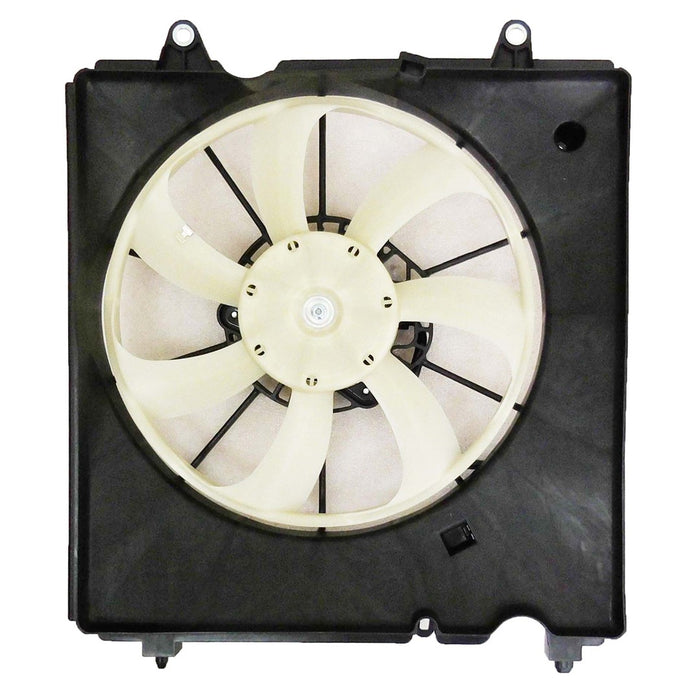 Honda Insight A/C Condenser Fan Assembly Motor/Blade/Shroud Assy - HO3113147