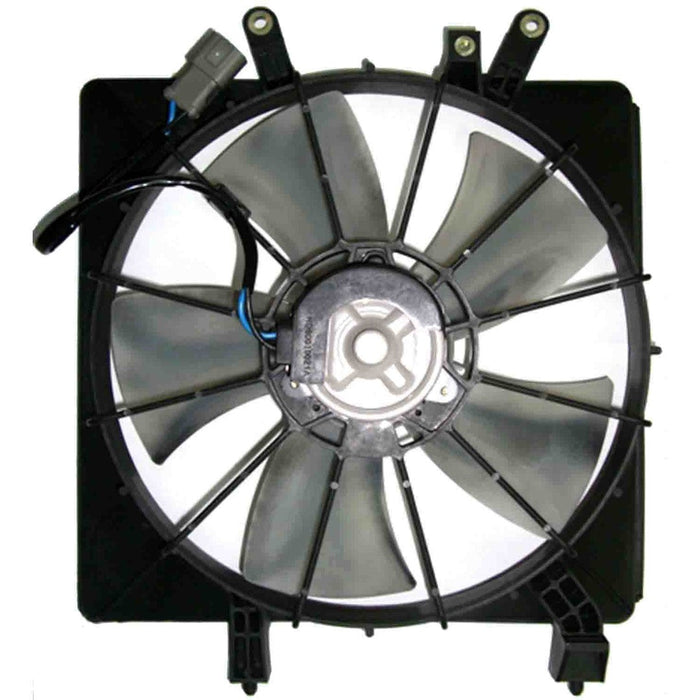 Honda Civic CAPA Certified Engine Cooling Fan Assembly Includes Motor/Blade/Shroud Usa/Canada Built Denso Design - HO3115115C