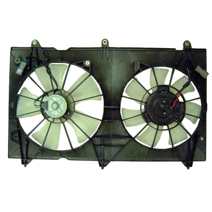 Honda Accord Engine Cooling Fan Assembly Dual Fan Assembly Denso Design 2.4L L4 - HO3115121