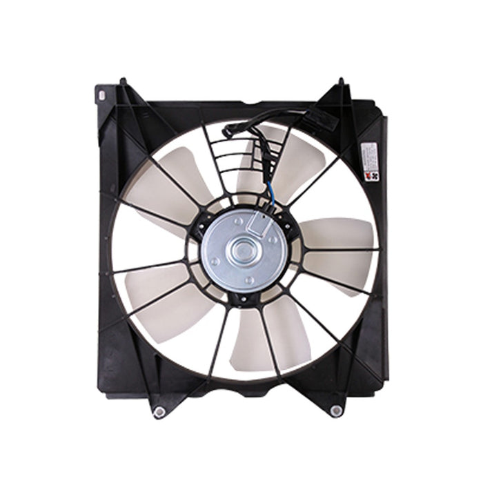 Honda Accord Driver Side Engine Cooling Fan Assembly Tokai Brand Motor/Blade/Shroud Assy 2.4L L4 - HO3115147