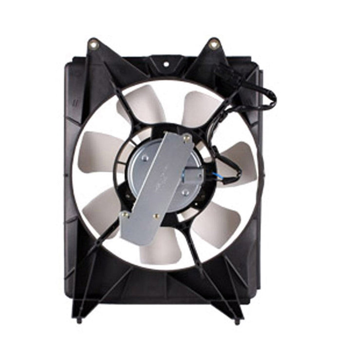 Honda Civic DX/EX/EX-L/GX/HF/LX/Natural Gas/SE/Touring CAPA Certified Passenger Side Engine Cooling Fan Assembly Denso Brand Motor/Blade/Shroud Assembly 1.8L L4 - HO3115159C