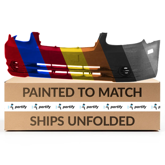 Hyundai Accent Sedan/Hatchback CAPA Certified Front Bumper Without Fog Lights Holes - HY1000145C