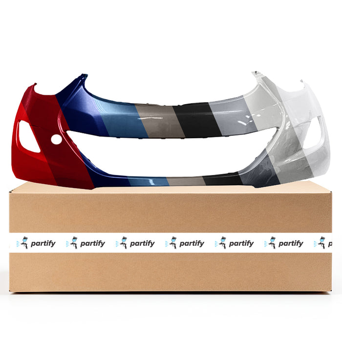 Hyundai Elantra Sedan Front Bumper With Tow Hook Hole Korea Built - HY1000193