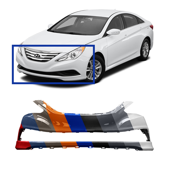 Hyundai Sonata CAPA Certified Front Bumper - HY1000200C