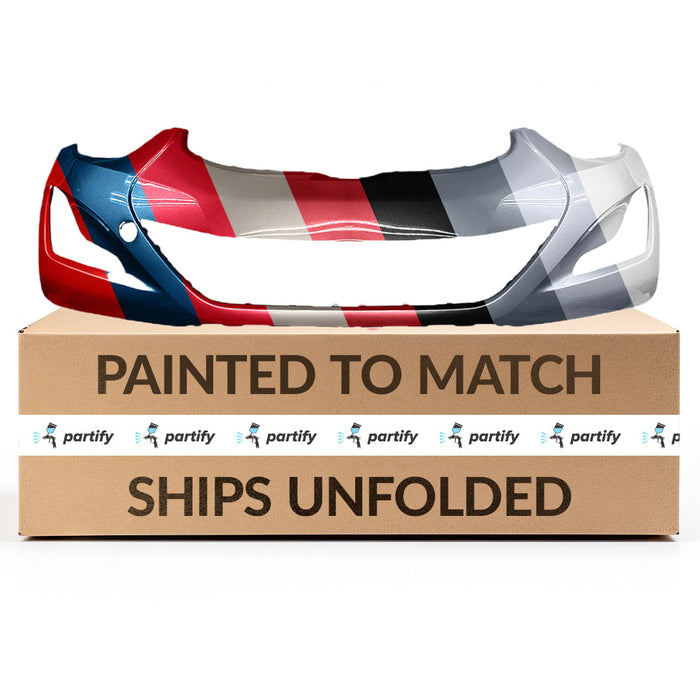 Parachoques delantero OEM para Hyundai Elantra Sedán con orificio para gancho de remolque - 865113X800