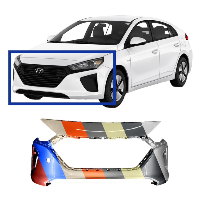 Hyundai IONIQ CAPA Certified Front Bumper Cover - HY1000222C