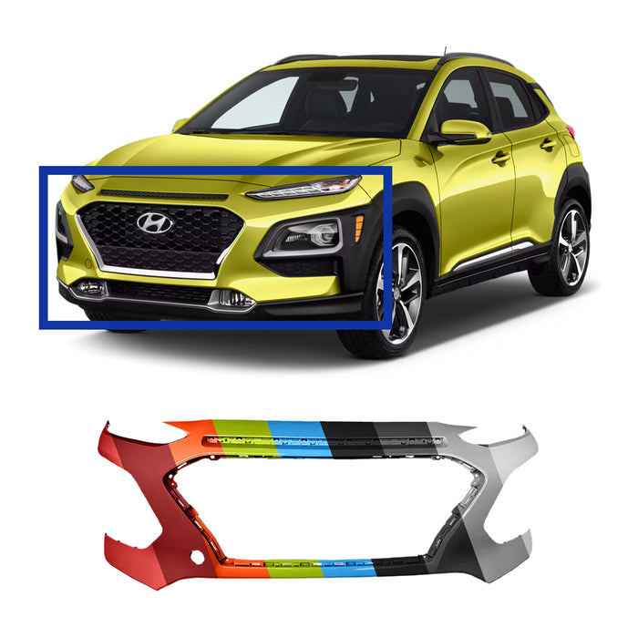 Hyundai KONA CAPA Certified Front Bumper - HY1000225C