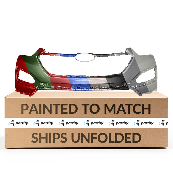 Hyundai Santa Fe Sport Front Bumper Without Sensor Holes - HY1014100