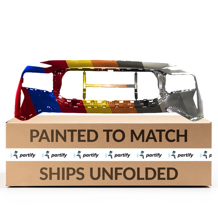 New Hyundai Santa Fe OEM Front Bumper With Sensor Holes For For USA Manufactured Models & Except Limited Calligraphy Ultimate Models & Hybrid Models - 86510S2550