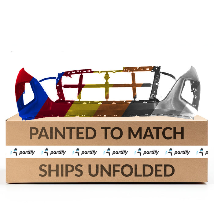 Parachoques delantero superior para Hyundai Tucson, nuevo, sin orificios para sensores, para modelos SE y SEL fabricados en EE. UU. - HY1014106