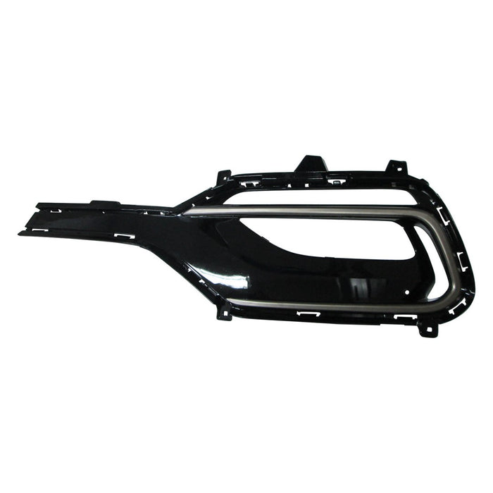 Hyundai Santa Fe Sport Front Driver Side Bumper Insert Fog Lamp Bezel For Use W/Fog Lamps 2L L4 Turbocharged - HY1038128