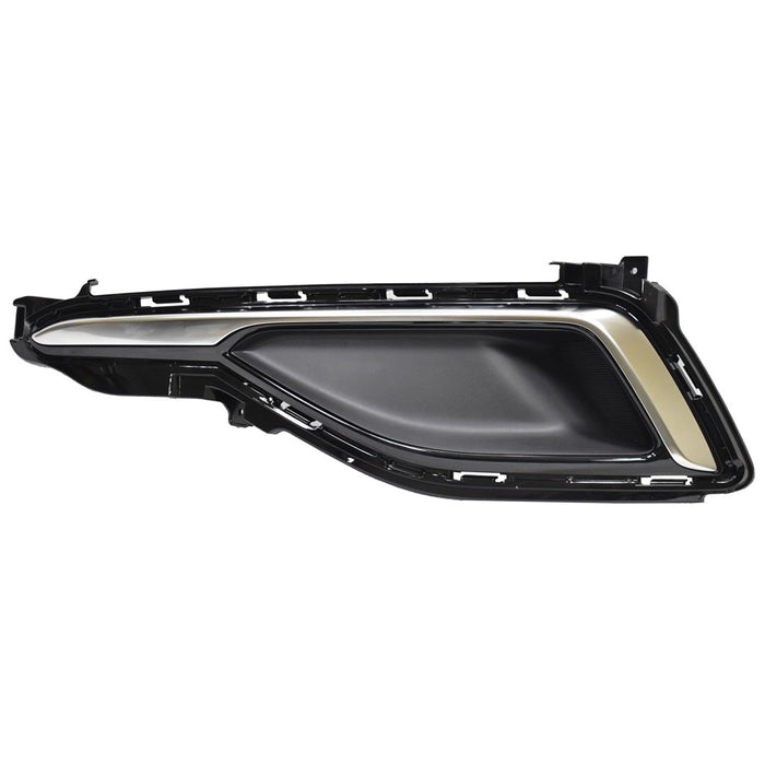 Hyundai Sonata Front Driver Side Bumper Insert Standard Bumper W/O Daytime Running Lamps Fog Lamp Opening Cover - HY1038159