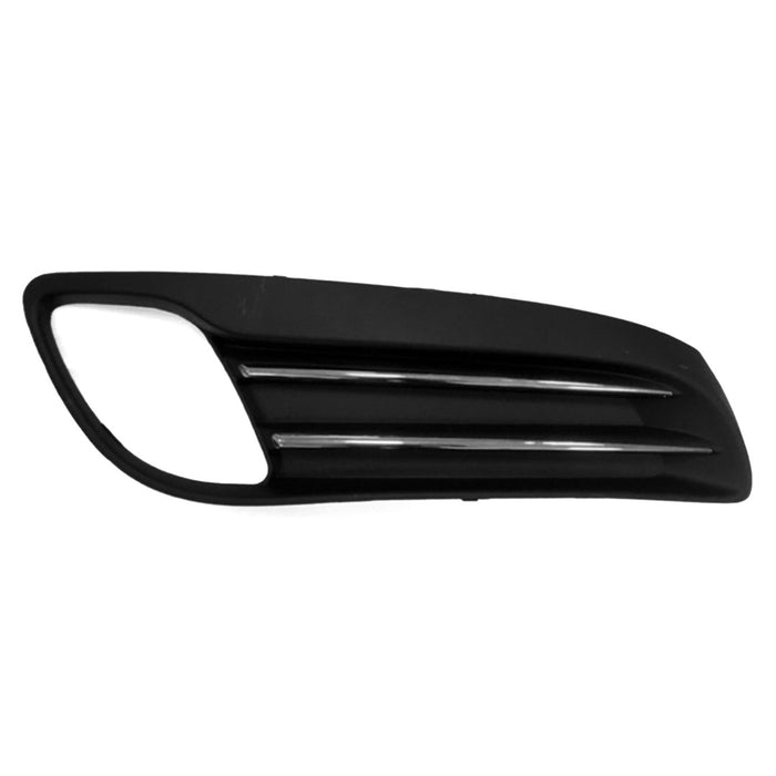 Hyundai Genesis Coupe Front Passenger Side Bumper Insert Outer Grille W/Chrome Molding - HY1039123