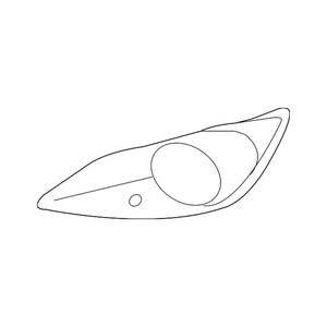 Front Passenger Side Bumper Insert image