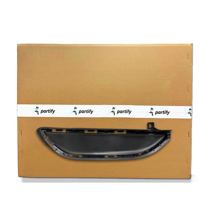 Hyundai Tucson Lower OEM Grille Passenger Side Raw Glossy Black - 86528D3520