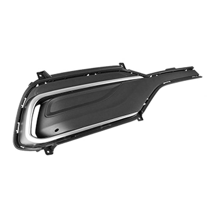 Hyundai Santa Fe Sport Front Passenger Side Bumper Insert Fog Lamp Opening Cover Assy For Use W/O Fog Lamps 2.4L L4 - HY1039175