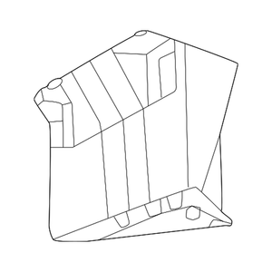 Front Center Bumper Molding image