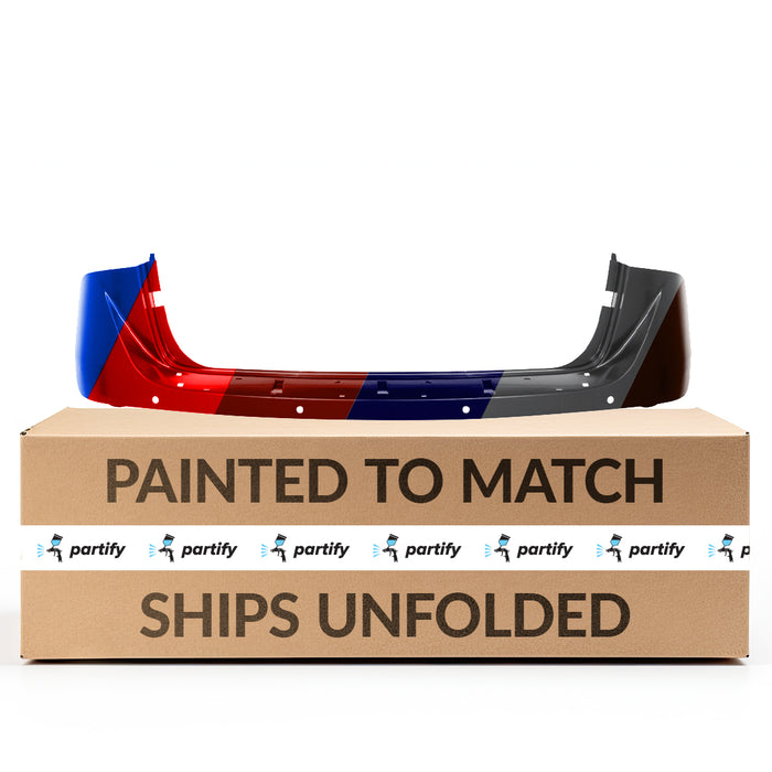 Parachoques trasero OEM Hyundai Veracruz con orificios para sensores - 866113J020